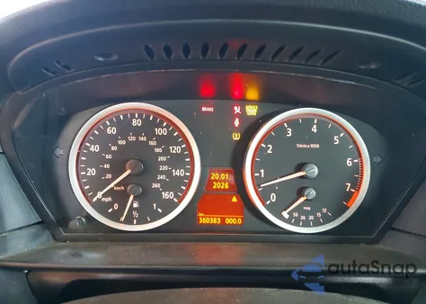 2007 BMW 525 I z USA, uszkodzony, nr VIN WBANE53597B992453